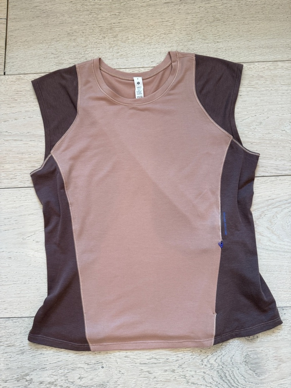 Lululemon Cap Sleeve Hiking Tank in Pink Clay Size 8 - Picture 11 of 11